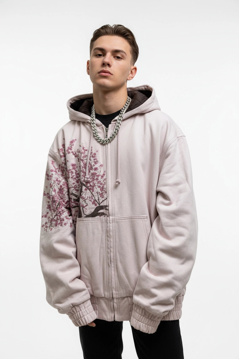 CHERRY BLOSSOM ZIP-UP®