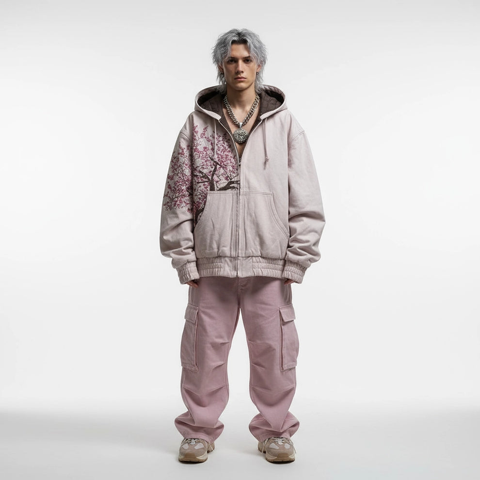 CHERRY BLOSSOM ZIP-UP®