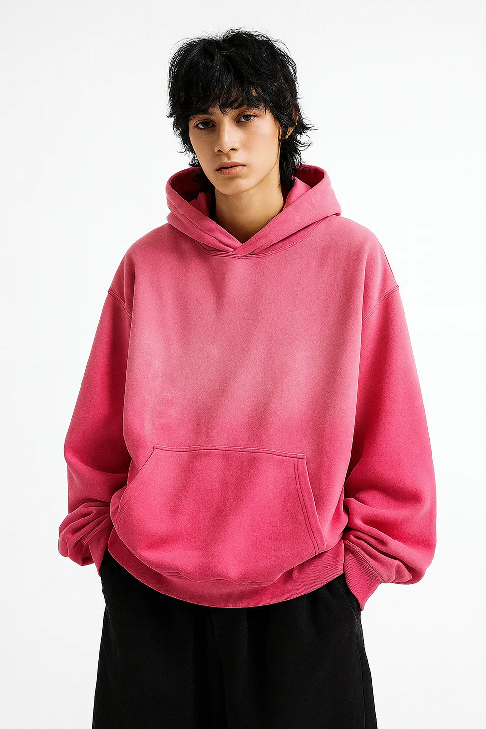 SUNFADE OVERSIZED HOODIE® [PINK]