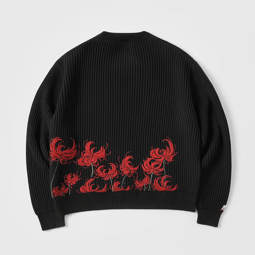 SPIDER LILY EMBROIDERY SWEATER®