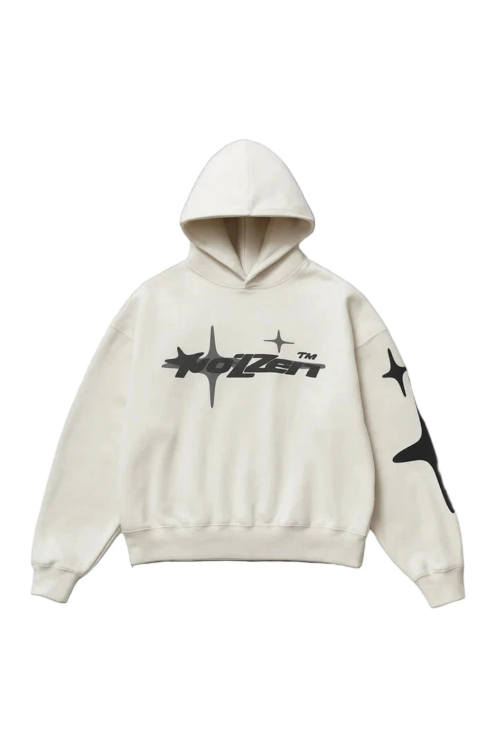STAR HOODIE WHITE